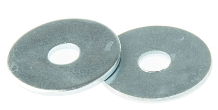 RS Pro - 5 x 20 Mudguard Washer BZP - RS Pro п  Ȧ 5 x 20 Mudguard Washer BZP, M5 x 20mm, 1.5mm		