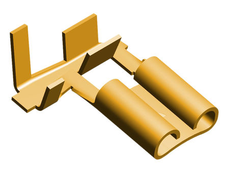 TE Connectivity - 1742999-1 - TE Connectivity FastOn ϵ ɫ ǾԵ ѹӶ 1742999-1, 6.35 x 0.81mm		