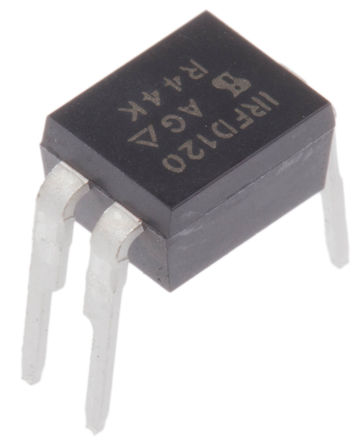 Vishay - IRFD120PBF - Vishay Si N MOSFET IRFD120PBF, 1.3 A, Vds=100 V, 4 HVMDIPװ		