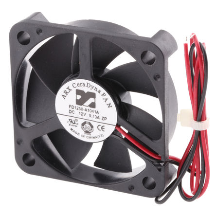 ARX - FD1250-A1041A3AL - ARX CeraDyna ϵ 1.44W 12 V ֱ  FD1250-A1041A3AL, 17m3/h, 5400rpm, 50 x 50 x 10.5mm		