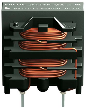 EPCOS - B82731T2801A020 - EPCOS B82731T ϵ 15 mH -30  +50%  B82731T2801A020 Դ߶Ȧ, 10kHzгƵ, 800mA Idc, 950m Rdc		