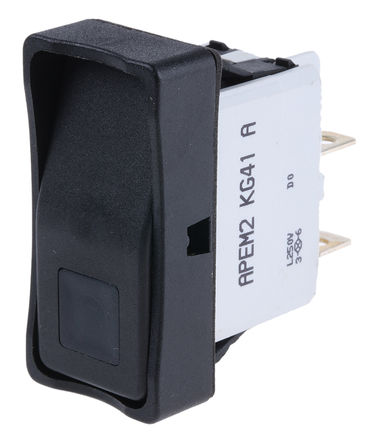 Apem - KG412A2XSA26X3 - Apem KG412A2XSA26X3 DPST ɫ  ̰忪,  - , 10 A @ 250 V , IP65		