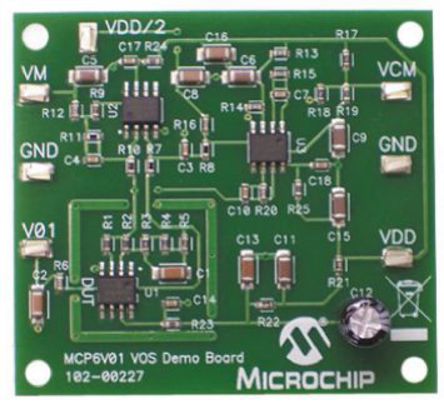 Microchip - MCP6V01DM-VOS - Microchip 模拟开发套件 MCP6V01DM-VOS		
