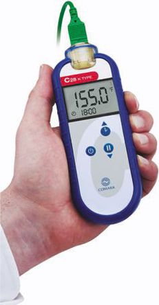 Comark - C28 - Comark C28 ֳʽ ¶ȼ, K̽ͷ, -200  +600 C, 0.1 Cֱ		