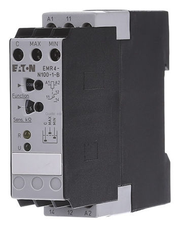 Eaton - EMR4-N100-1-B - Eaton EMR4 ϵ 1 Һλ ؼ̵ 221789, ˫ , 220  240 V 		