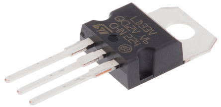 STMicroelectronics - LD1117V33 - STMicroelectronics LD1117V33 LDO ѹ, 3.3 V, 1.3A, 1%ȷ, 3 TO-220װ		