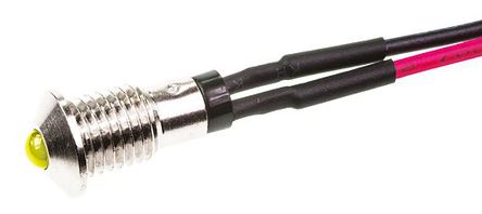 Marl - 570-311-04-40 - Marl 570-311-04-40 3 mm ͹ ɫ LED ָʾ, ߽Ӷ, 6mmװ׳ߴ, 2.8 V		