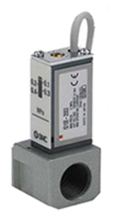 SMC - IS10E-30F03-6L - SMC IS10E ϵ Ƭ ѹ IS10E-30F03-6L, G 3/8 , 2W, -5  +60C, 0.1  0.6Mpa		