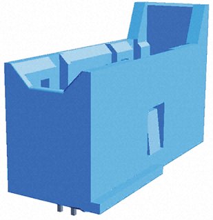 TE Connectivity - 827881-3 - TE Connectivity AMPMODU Mod II ϵ 26· 2.54mmھ (2) ֱ PCB  827881-3, Ӷ˽, 3A, ͨ		