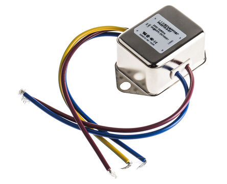 Schaffner - FN2010-3-07 - Schaffner FN2010 ϵ 3A 250 V , 0  400Hz ̰װ EMI ˲ FN2010-3-07, ߽Ӷ		