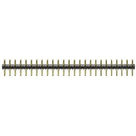 Samtec - TLW-125-05-G-D - Samtec TLW Flex Stack ϵ 50· 2.54mmھ (2) ֱ Ź TLW-125-05-G-D, Ӷ˽, 3A, ͨ		