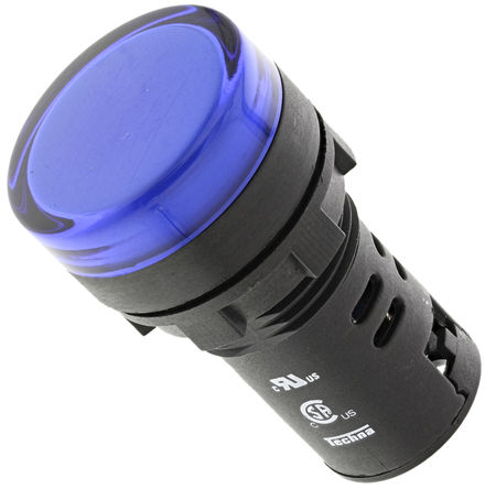 TECHNA - LEDtecBlue024Vac/dc - TECHNA ɫ LED ָʾ LEDtecBlue024Vac/dc, 22mmֱ, IP65		