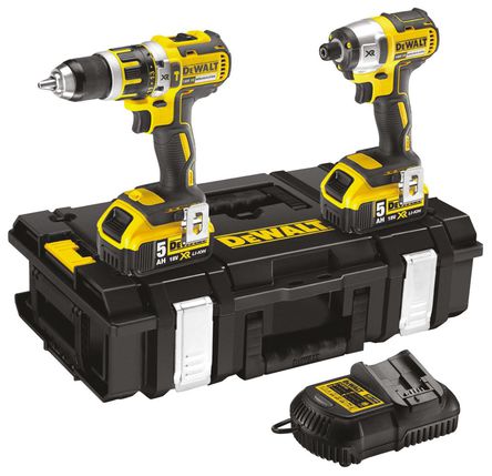 DeWALT - DCK250P2-GB - Dewalt DCK250P2 ӵ ׼, 18V, 5Ah		