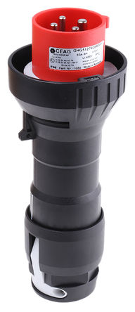 CEAG - GHG 5127406R0001 - CEAG GHG ϵ ɫ 4P RJ45-Rangierfeld °װ ͷ GHG 5127406R0001, 32A, 380  415 V, IP54, IP66		