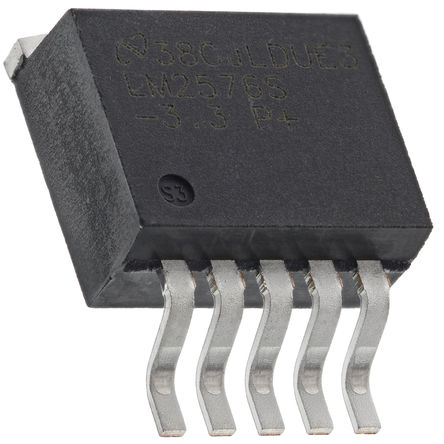 Texas Instruments - LM2576S-3.3/NOPB - Texas Instruments LM2576S-3.3/NOPB ѹ  ѹ, 40 V, 3A, 3.3 V, 58 kHz߿Ƶ, 5 TO-263װ		