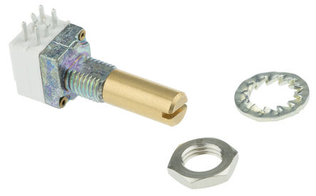 Vishay - P9A2R100FISX1103ML - Vishay P9A ϵ 10k 20%  ϵλ P9A2R100FISX1103ML, 0.025W, 6 mm ֱ, 1000ppm/C, 尲װͨף		