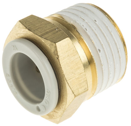 SMC - KQ2H12-04AS - SMC KQ2 ϵ KQ2H12-04AS ͭ ֱ-, R 1/2 , ʽ 12 mm, -5  +60C		