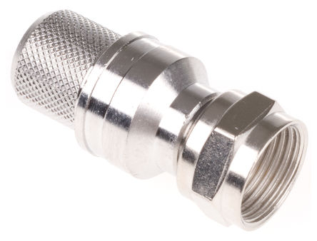 Telegartner - J01600A0007 - Telegartner ֱ 75 °װ  F ͷ J01600A0007, ѹӶ˽, 0  3GHz, 1.6/7.3		