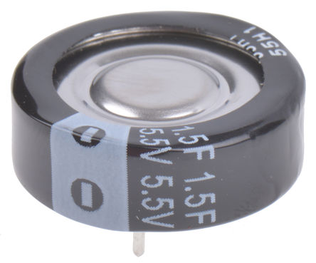 Panasonic - EECF5R5U155 - Panasonic NF ϵ 1.5F 5.5 V ֱ  EDLC EECF5R5U155, -20  +80% ݲ, Bװ		