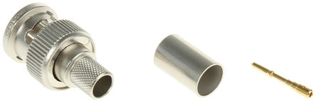 Telegartner - J01002A0056 - Telegartner 75 ֱ °װ  BNC  J01002A0056, 0  3GHz, ѹ ˽, RG6, 		