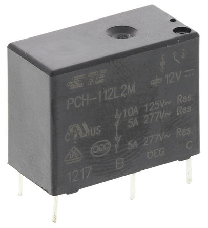 TE Connectivity - PCH-112L2M - TE Connectivity PCH-112L2M  PCB װ Ǳ̵, 12V dc		