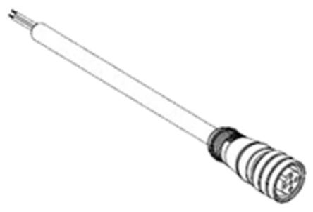 Brad - 120006-0638 - Brad 120006 ϵ 1200060638 IP67 M12   ն˽ͷ  , 4 A 60 V 0.34 mm2		