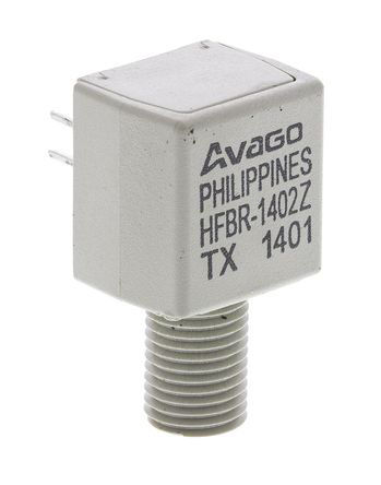 Broadcom - HFBR-1402Z - Broadcom 5MBd ˷ 820nm, 27.2 x 12.7 x 10.2mm, HFBR-1402Z		