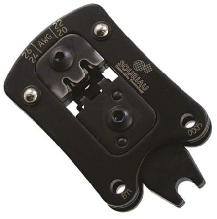 Souriau - S20SCM20 - Souriau UTS Series ϵ ѹģ S20SCM20, 26  20 AWG ߹, 1.6mm ǳߴ		