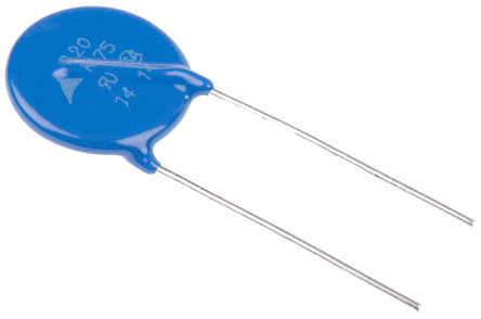 EPCOS - B72220S0171K101 - EPCOS Standard ϵ 1nF 100A 455V ѹ S20K175, 21.5 (Dia.) x 5mm		