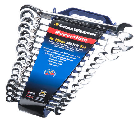 Gear Wrench - 9602R - Gear Wrench 9602R 16 ϼݰ׼, ںڶߴ		