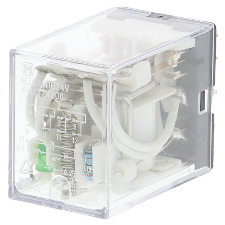 Panasonic - HJ4L24 - Panasonic HJ4L24 4 ˫ PCB װ Ǳ̵, 5 A, 24V dc		