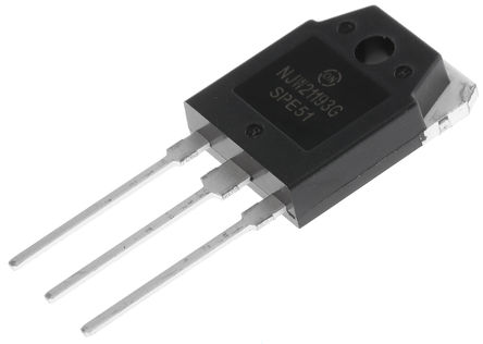 ON Semiconductor - NJW21193G - ON Semiconductor NJW21193G , PNP , 16 A, Vce=250 V, HFE:8, 1 MHz, 3 TO-3Pװ		
