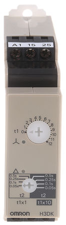 Omron - H3DKGEAC240440 - Omron H3DK ϵ  ʱ̵ H3DKGEAC240440, 1  12 s, 10  120 s, SPDT, 240  440 V 		