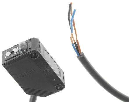 Omron - E3ZD622M - Omron 1 m  LED Դ ״  紫 E3ZD622M, NPN, Ԥߵ, IP69K		