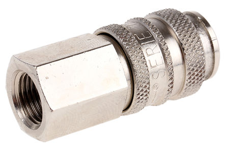 RS Pro - 021 DG 10N - RS Pro 21 ϵ ĸ ͭ ӽͷ 021 DG 10N, 35 barѹ, G 1/8 		