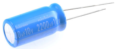 Nichicon - UBT1A222MHD8 - Nichicon BT ϵ 10 V 2200F ͨ  UBT1A222MHD8, 20%ݲ, 33m(ֵ), +125C, 5101-4װ		