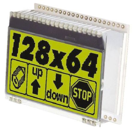Electronic Assembly - EA DOGM128L-6 - Electronic Assembly ʽ ͼ LCD ɫʾ EA DOGM128L-6, 128 x 64pixels, SPI ӿ		
