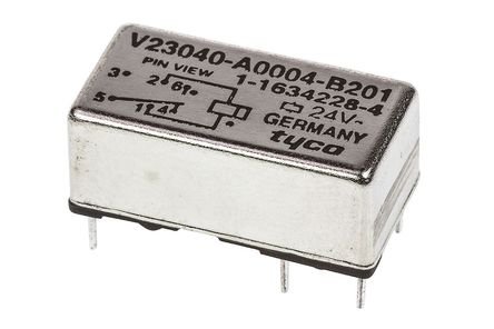 TE Connectivity - V23040A0004B201 - TE Connectivity V23040A0004B201 ˫ PCB װ Ǳ̵, 24V dc		