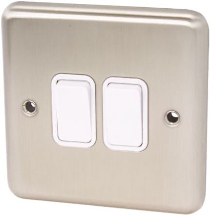 Deta - 1904SC - Deta װ ϵ 2 Ⱥ 2 · BS ׼ IP2X 10 A 230 V  ɫ ⻬ Ƹ  ƿ 1904SC, ƽӰװ, 1, ϵݶӶ		