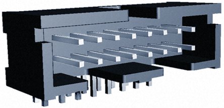 TE Connectivity - 5103311-3 - TE Connectivity AMP-LATCH ϵ 16· 2.54mmھ (2) ֱ PCB  5103311-3, Ӷ˽, 1A, ͨ		