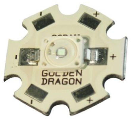 Intelligent LED Solutions - ILH-GD01-ULWH-SC201. - ILS Dragon1 PowerStar ϵ ɫ Բ LED  ILH-GD01-ULWH-SC201., 6500Kɫ, 130 lm		