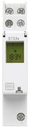 MK Electric - 5733S - MK Electric 1ͨ DIN 쿪 5733S, Ӳλ, 220  240 V Դ		