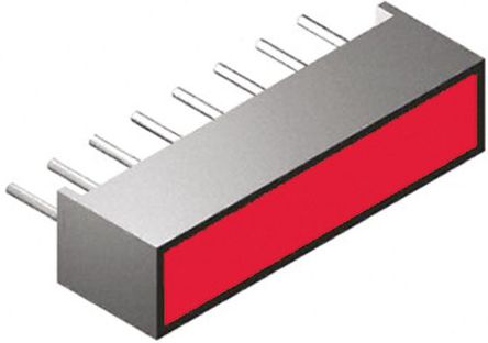 Kingbright - KB-B100SURKW - Kingbright  ɫ LED ʾ KB-B100SURKW, 370 mcd, ͨװװ		