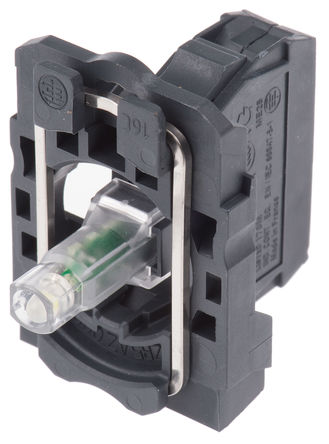 Schneider Electric - ZB5AVB1 - Schneider Electric XB5 ϵ  ZB5AVB1, 24 V /ֱ, ɫ LED, ݶӶ		