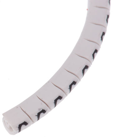 HellermannTyton - 901-10403 - HellermannTyton Helagrip ϵ 250װ ׵׺ Ϲ̶ ±ʶ 901-10403, 3.5mm, 3.3 mm, 1  3mmֱ, ӡ"C"ͼ		