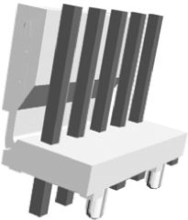 TE Connectivity - 3-644615-5 - TE Connectivity MTA-156 ϵ 5· 3.96mmھ (1) ֱ PCB  3-644615-5, Ӷ˽, 7A, ͨ		