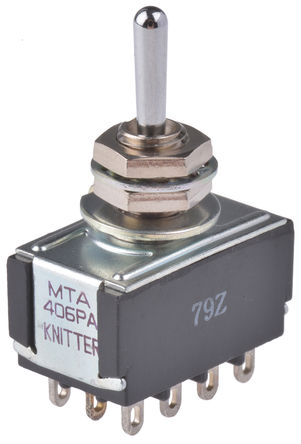 KNITTER-SWITCH - MTA 406 PA - KNITTER-SWITCH ĵ˫ л MTA 406 PA,  -  - , 4 A @ 30 V ֱ		