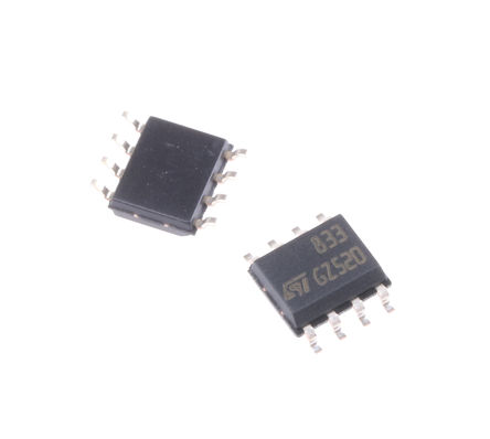STMicroelectronics - LM833DT - STMicroelectronics LM833DT ˫ Ŵ, 15MHz, 8 SOICװ		