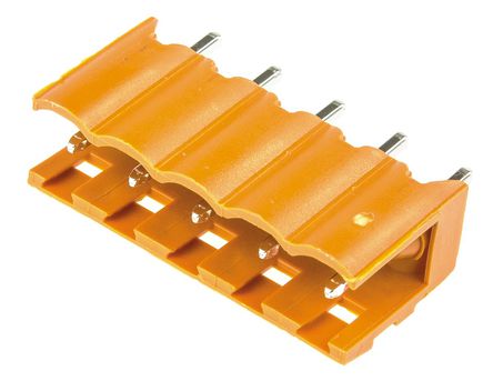 Weidmuller - SL 5.08/5/180 4.5 -1522160000 - Weidmuller OMNIMATE SL ϵ 5· 5.08mmھ (1) ֱ PCB ߶ӿ 1522160000, Ӷ˽, 12A, ͨ		