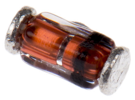 Vishay - BZT55C15-GS08 - Vishay BZT55C15-GS08 · ɶ, 15V 6% 500 mW QuadroMELF SOD-80װ		